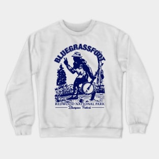 bluesgrassfoot Crewneck Sweatshirt